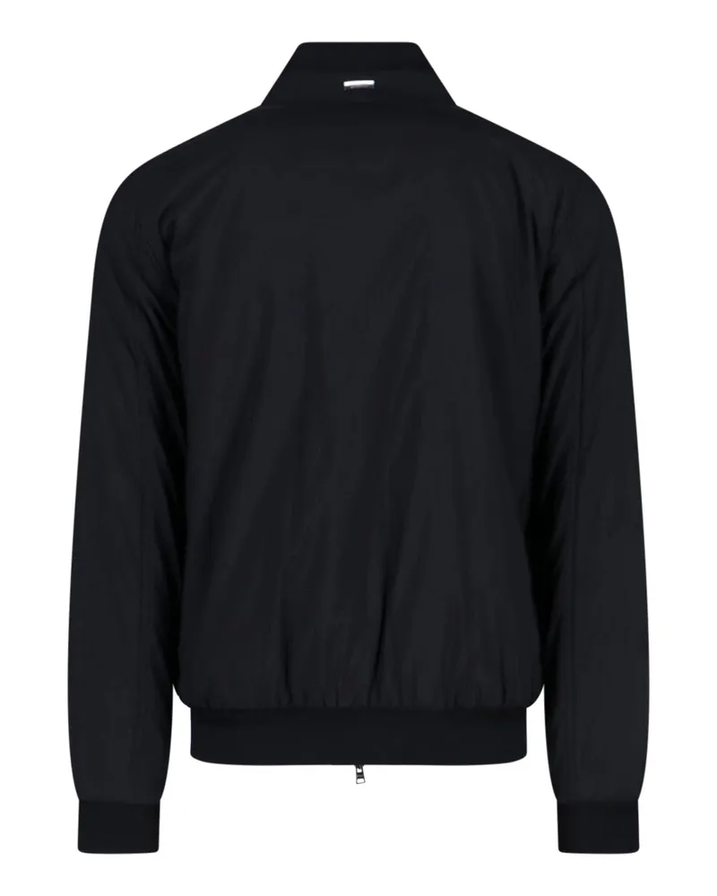 Herno Men's Jackets Black Polyamide Black