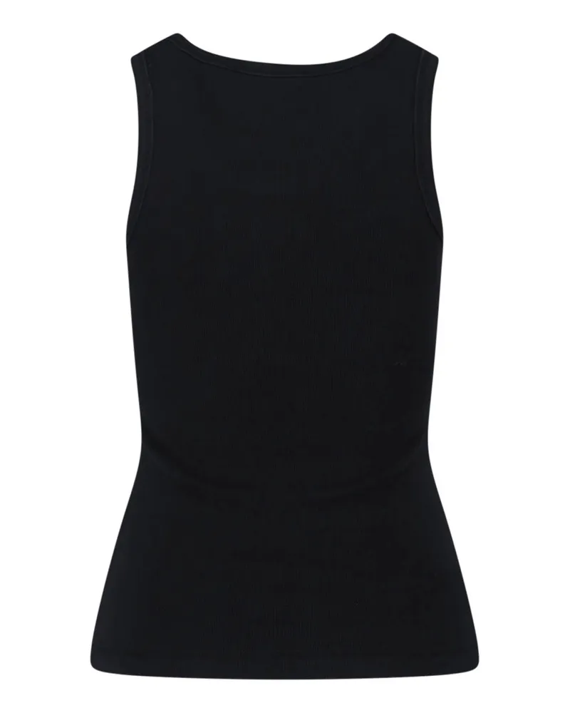 Diesel Women's Top Black Cotton Black