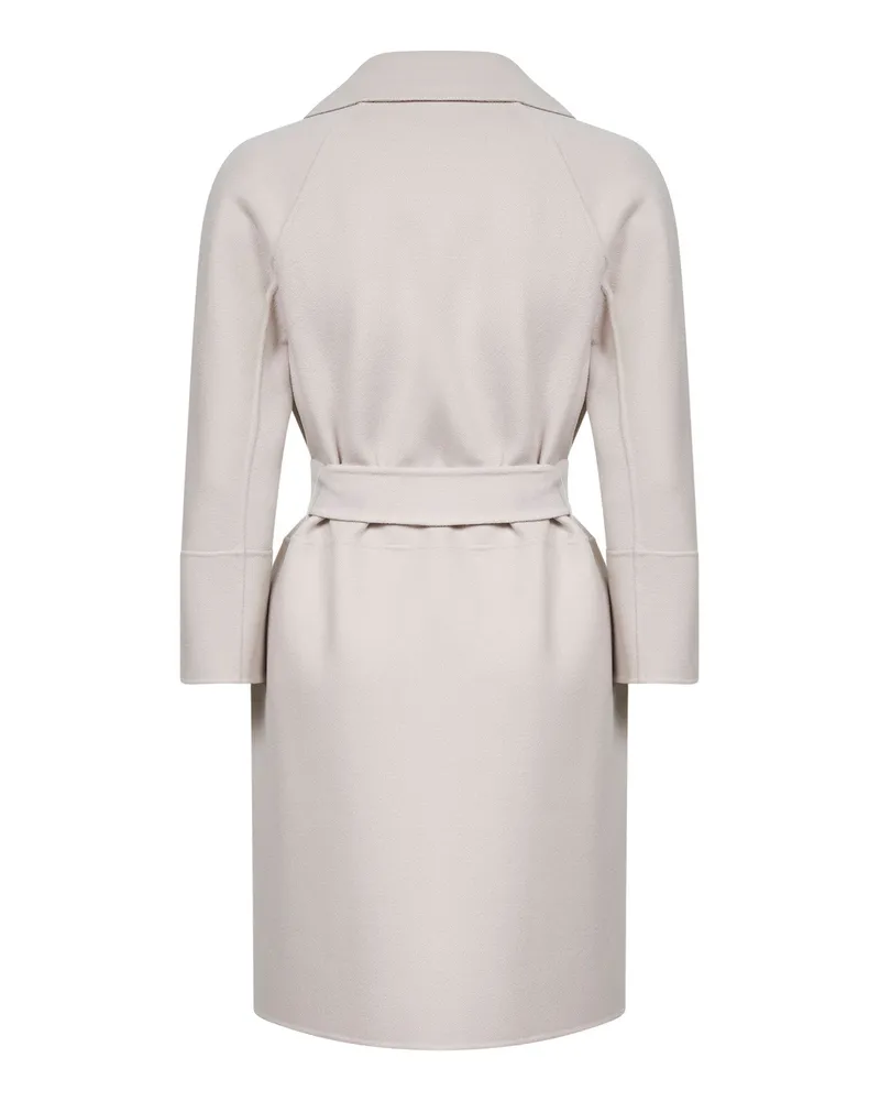 Max Mara Arona Coat — White White