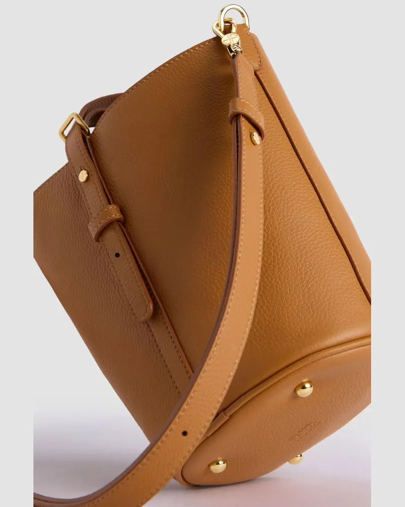 Patou JP Bucket Bag — Brown Brown
