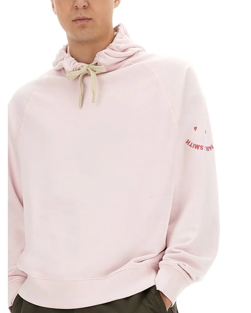 Paul Smith Cotton Sweatshirt — Pink Pink