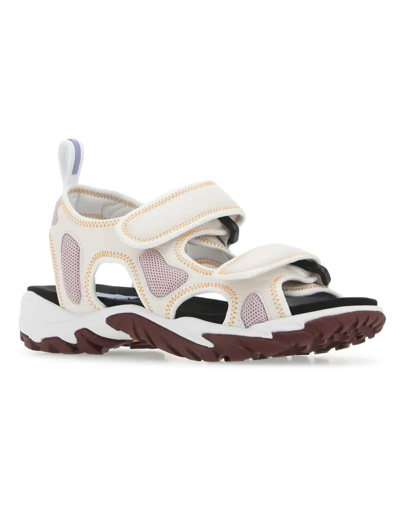 McQ Unisex Multicolor Fabric S10 Striae Sandals 9213 Sandali Multicolor