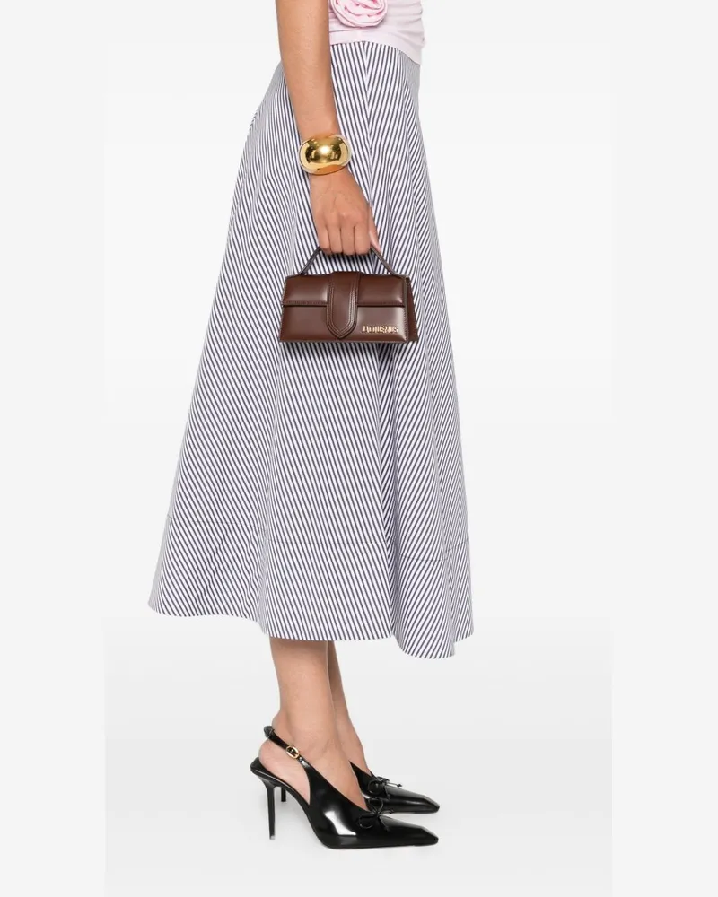 Jacquemus Le Bambino Top Handle Bag — Brown Brown