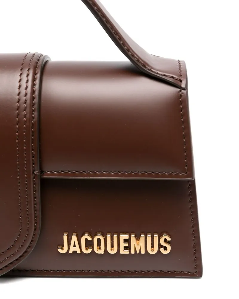 Jacquemus Le Bambino Top Handle Bag — Brown Brown