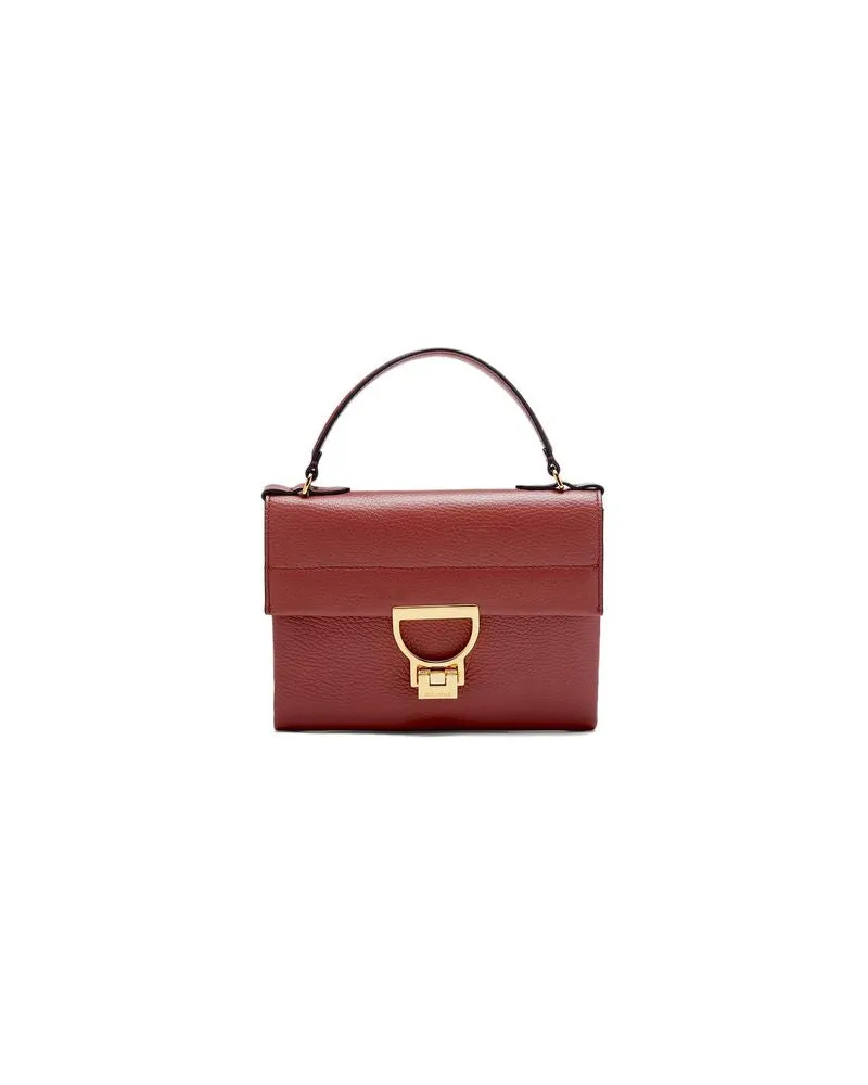 Coccinelle Women's Handbag Brandy Cowhide Bags - Handbags Brown