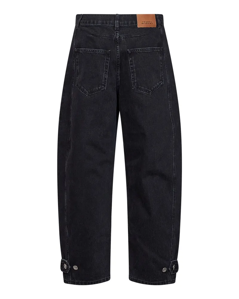 Isabel Marant Women's Jeans Leya Black Cotton Black