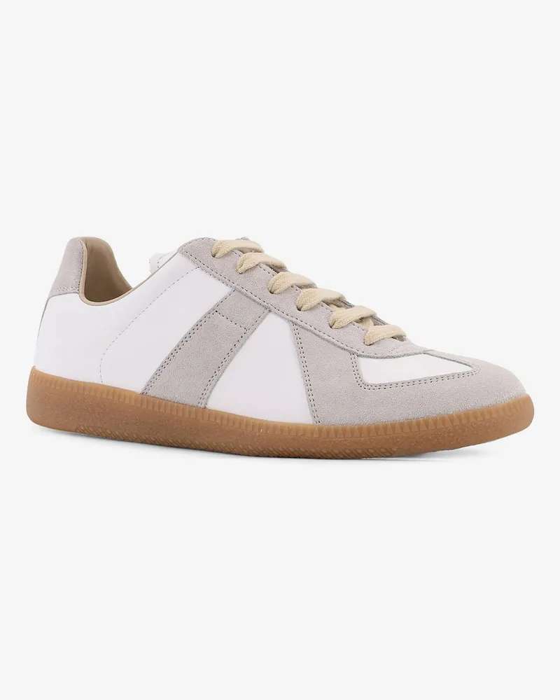 Maison Margiela Women's Leather Sneakers White Trainers White