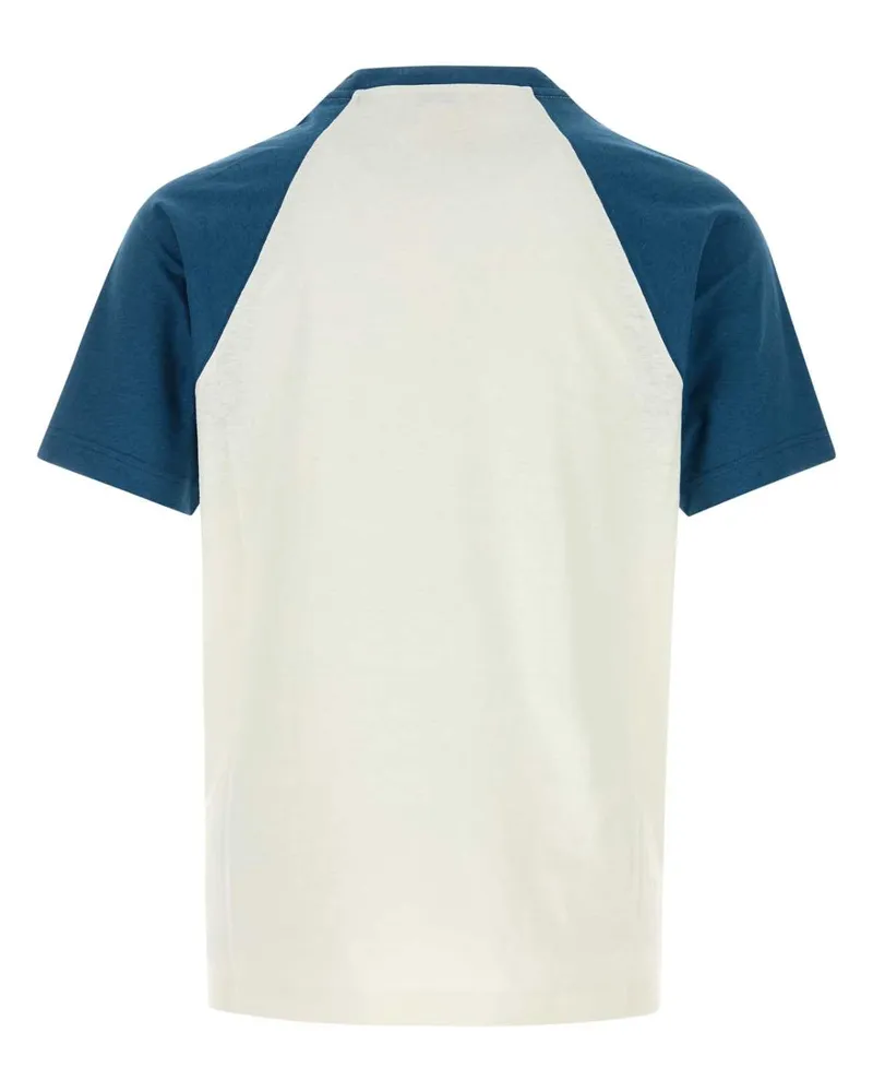 Burberry Men's Ivory Cotton T-Shirt Seashellwhite Exterior Exterior: T-shirts And Polos White