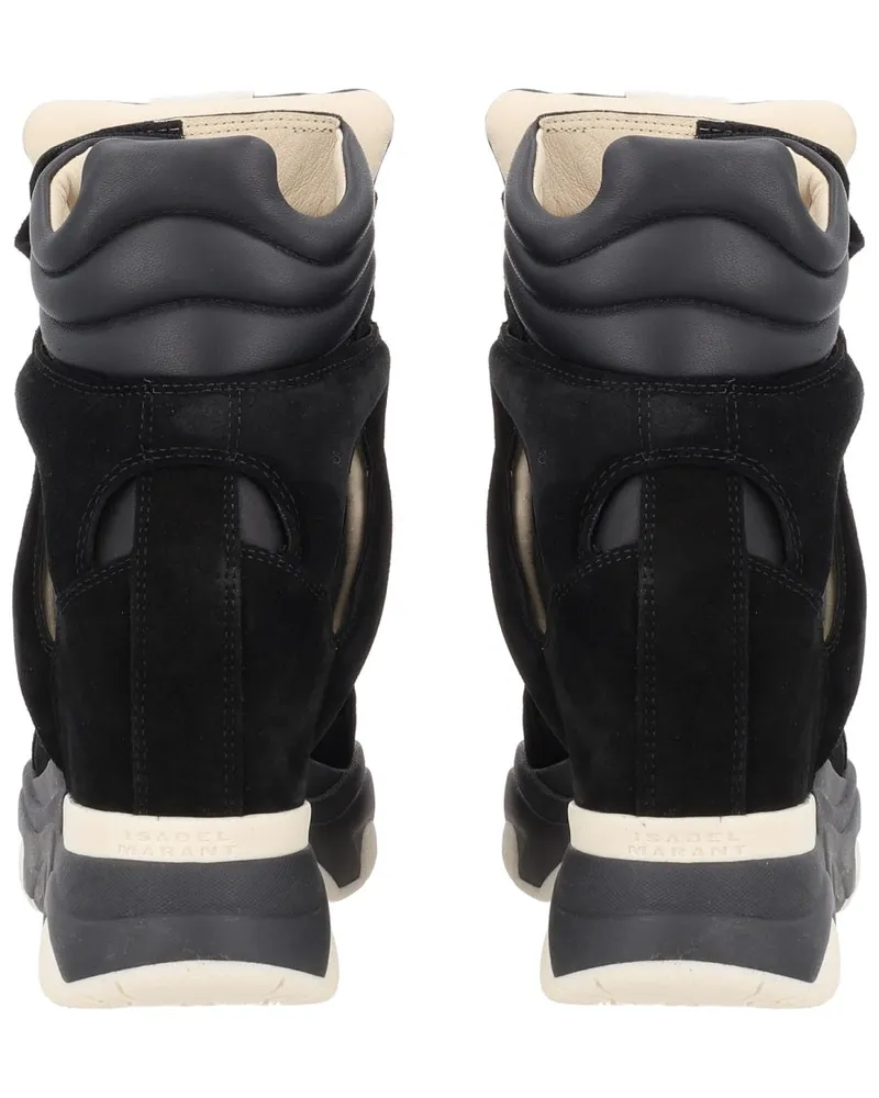 Isabel Marant Balskee Sneaker Boot — Black Black