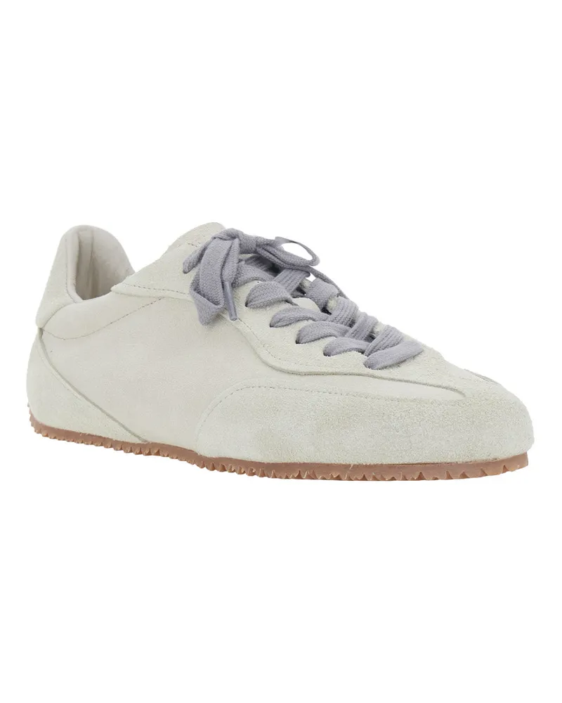Axel Arigato Men's Low Top Sneakers Daze White Suede Trainers White