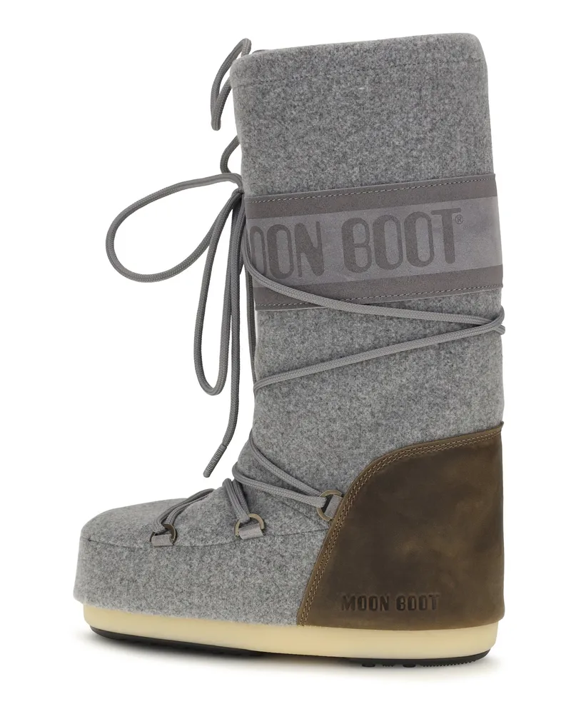 Moon Boot MB Icon Snow Boot — Gray Gray