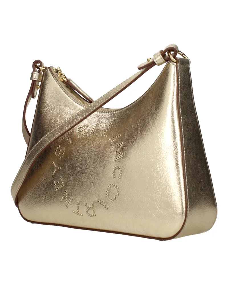 Stella McCartney Women's Gold Leather Shoulder Bag Gold