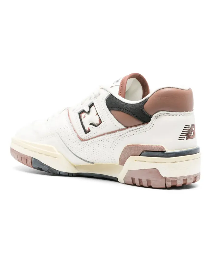 New Balance Men's 550 Vintage Pack Pecan Sneakers White Shoes White