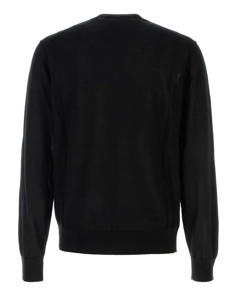 Dolce & Gabbana Gxx02zjbw05 N0000 Nero Exterior: Cashmere Maglieria Sweater Black