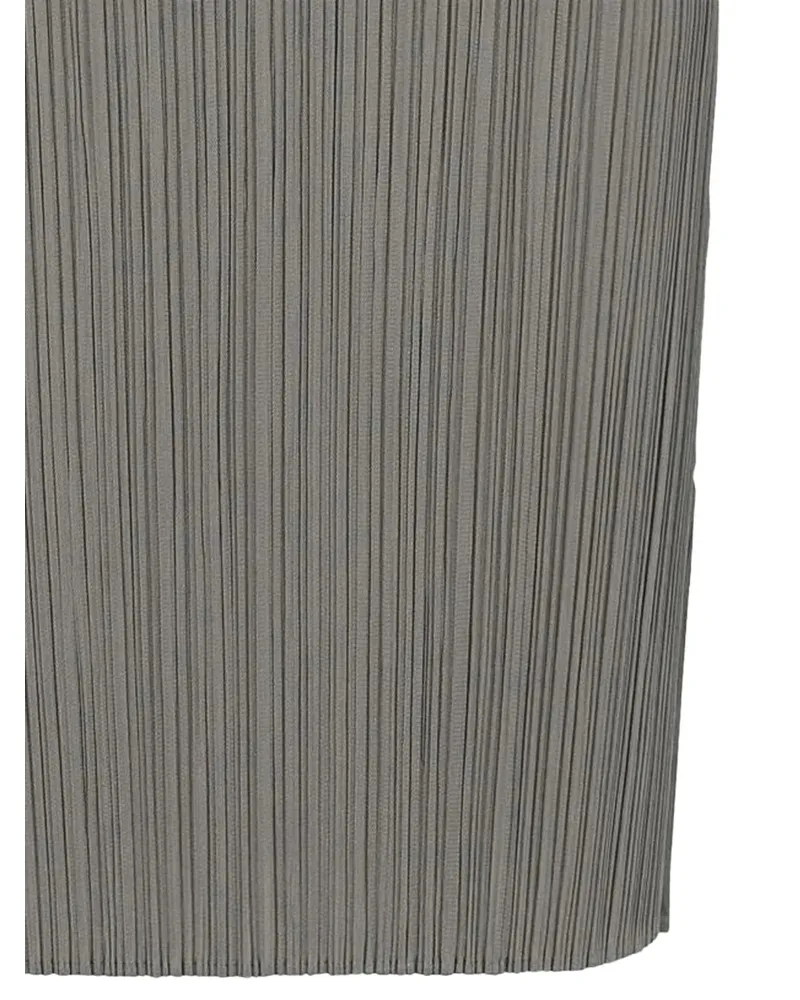 Issey Miyake Pleats Please Dress — Gray Gray