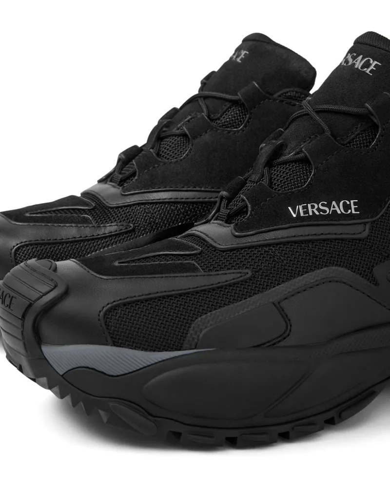 Versace Mercury Sneaker — Black Black