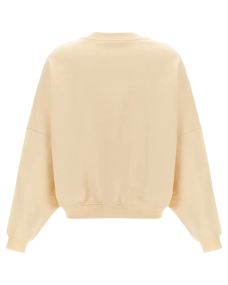 Marni Women's White Cotton Sweatshirt Clothing Beige