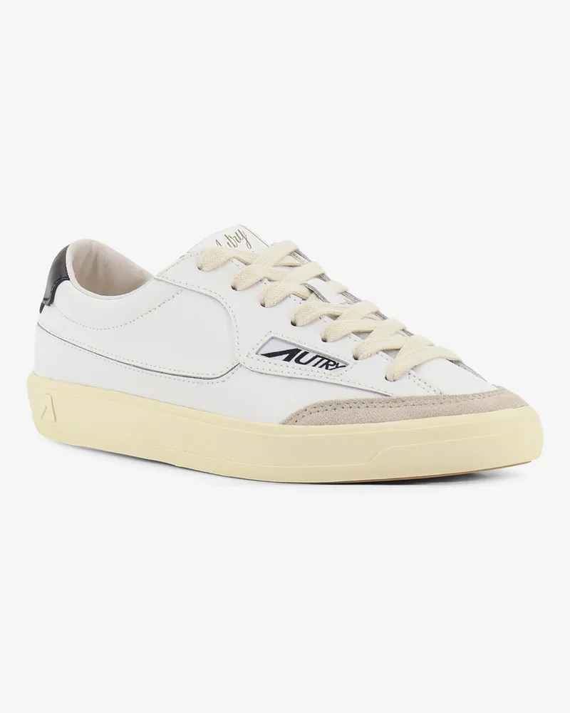 AUTRY Women's Sneakers Windscape White Leather Leather-Rubber Trainers Leather/rubber White