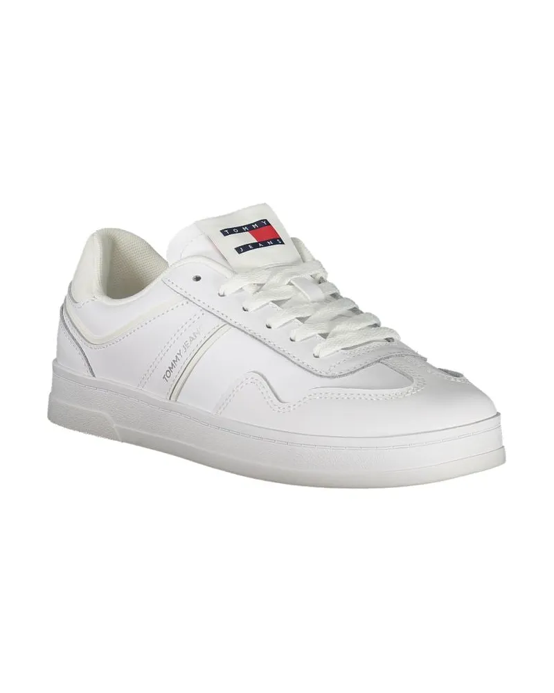 Tommy Hilfiger Polyurethane Blend Sneaker — White White