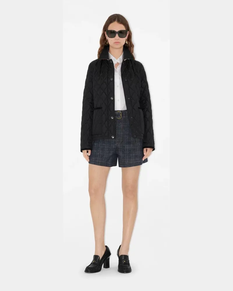 Burberry Quilted Jacket — Black Black