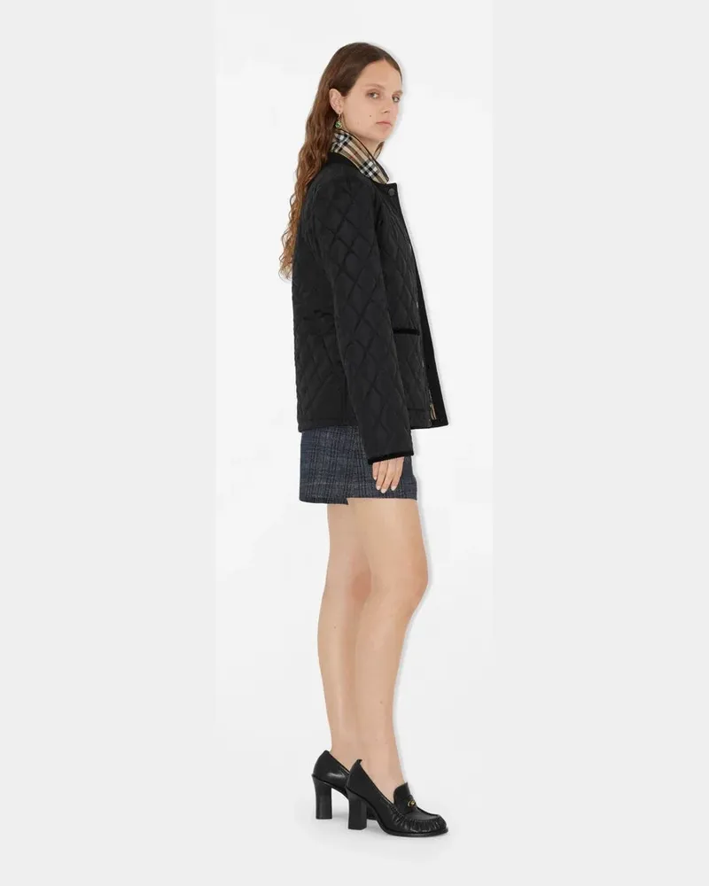 Burberry Quilted Jacket — Black Black