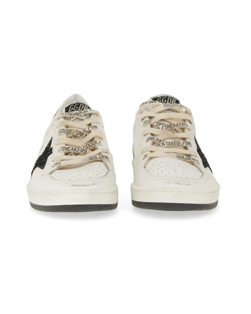 Golden Goose Ballstar Sneakers — White White
