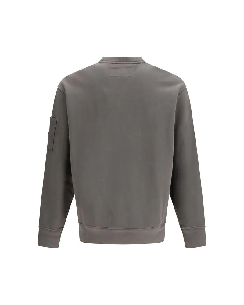 C.P. Company Men Bicolor Cotton Sweatshirt Clothing Bicolor