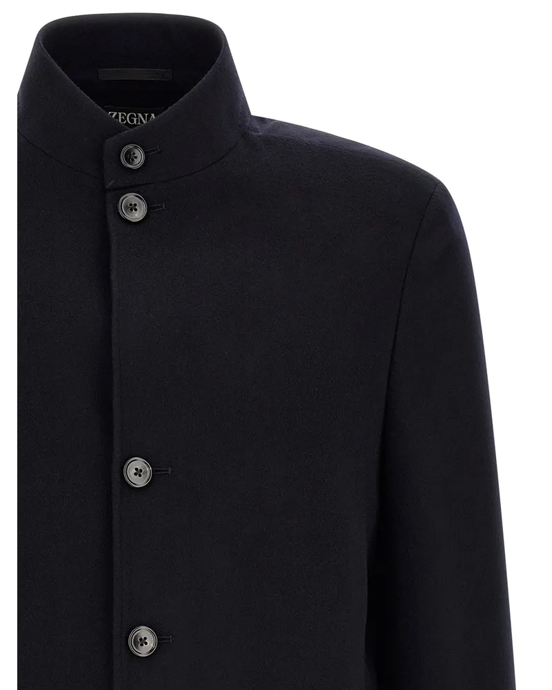Ermenegildo Zegna Oasi Cashmere Jacket — Black Black