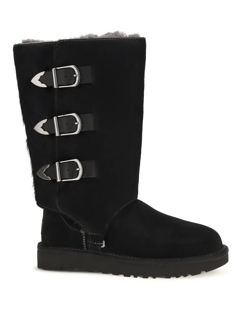 UGG Convertible Western Boots — Black Black