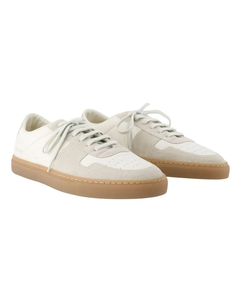 Common Projects Leather Sneakers — White White