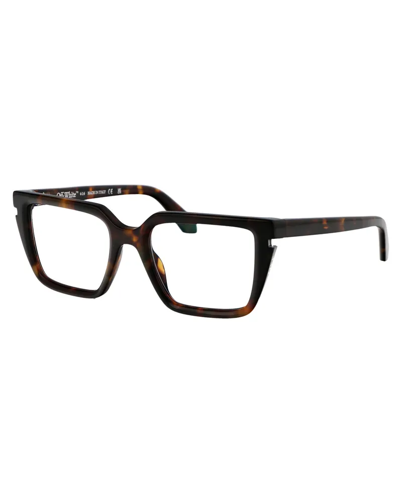 OFF-WHITE Unisex Sunglasses Opticalstyle52 Havana Acetate Glasses & Frames Tortoiseshell