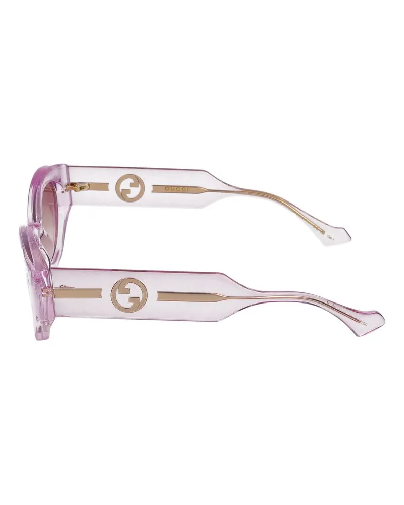 Gucci Women's Sunglasses  Gg1553s 003 Pink Red 21-145 Injected Pink