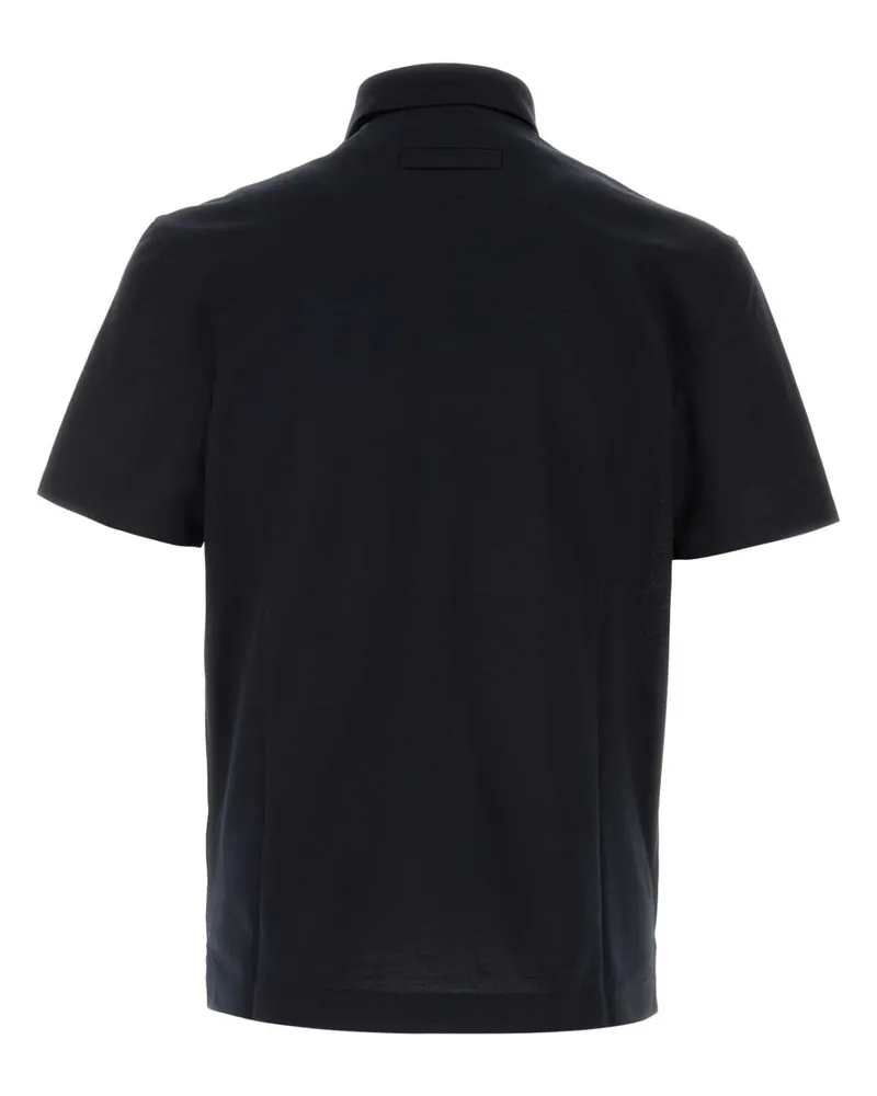 Ermenegildo Zegna B09 Main Material : Cotone Polo T-shirts And Polos Black
