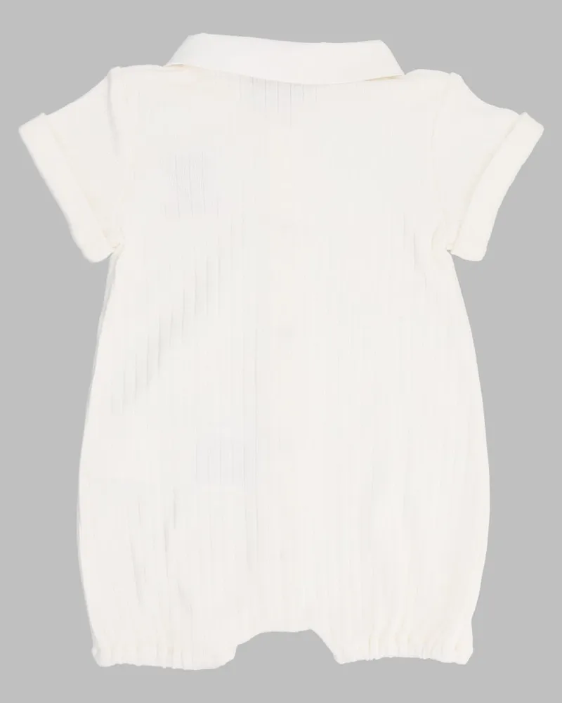 Moschino Cotton Romper — White White