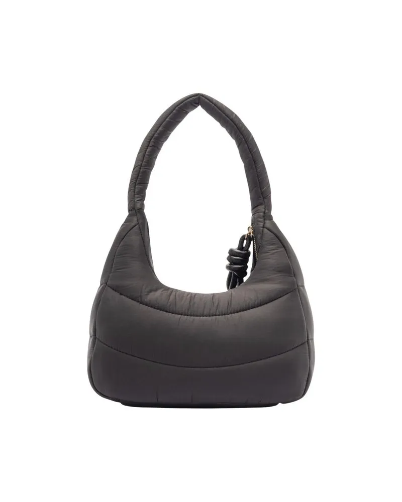 Moschino Women's Black Nylon Handbag Bag Black