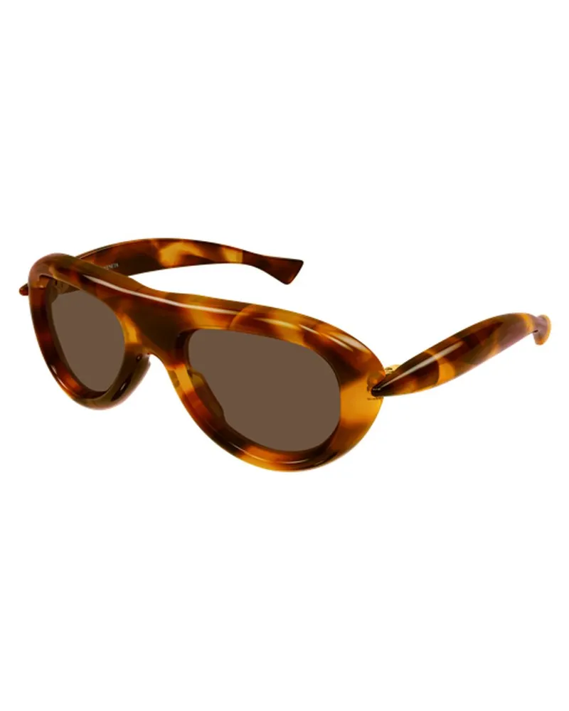Bottega Veneta BV1483S002 Sunglasses — Brown Brown