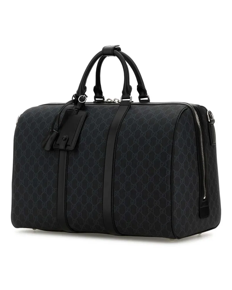 Gucci Unisex Gg Supreme Fabric Travel Bag 1042 Borse Da Viaggio Black