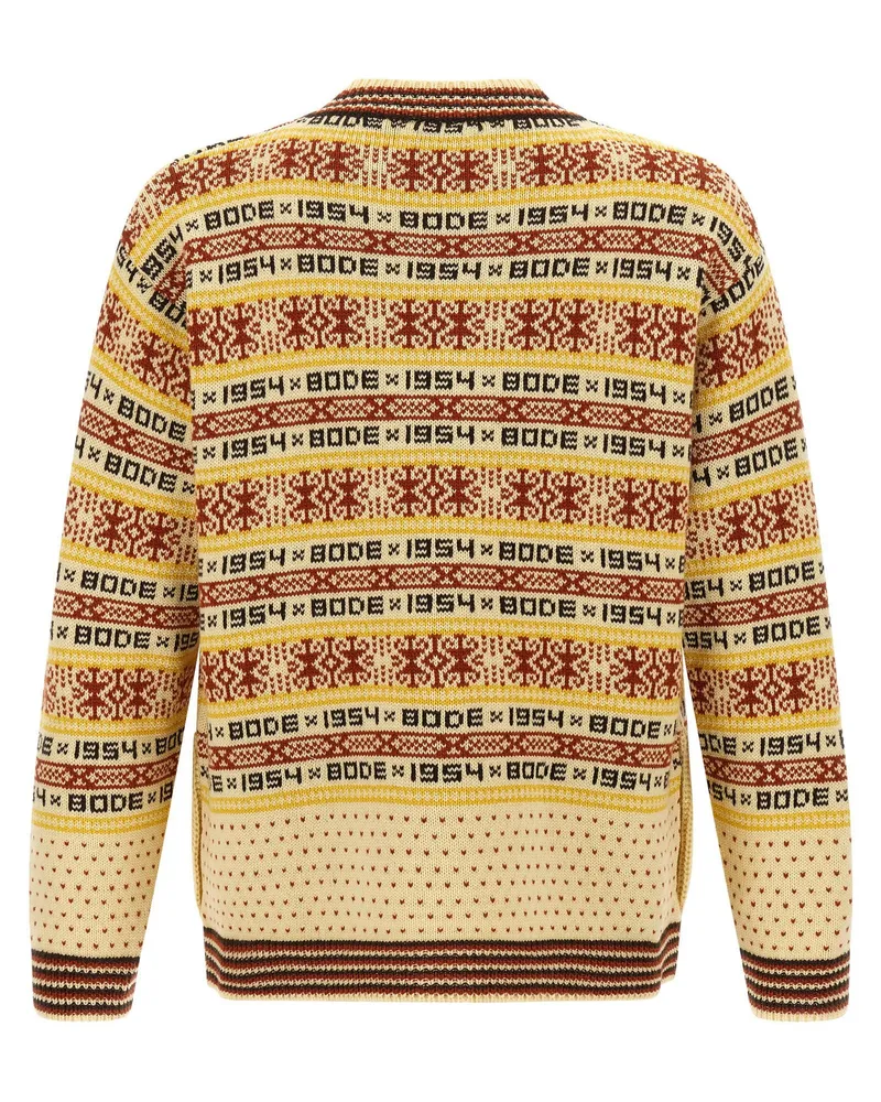 BODE Marzipan Cardigan — Cream Cream