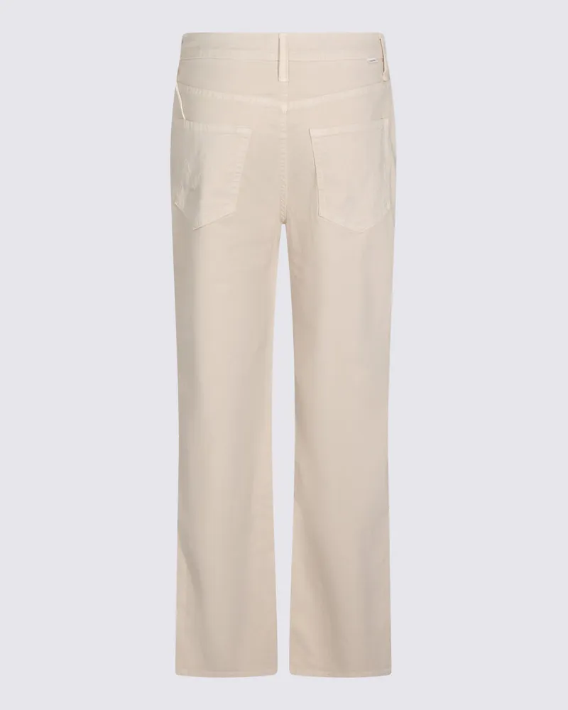 Mother Women's Jeans Beige _co Li Ea Beige