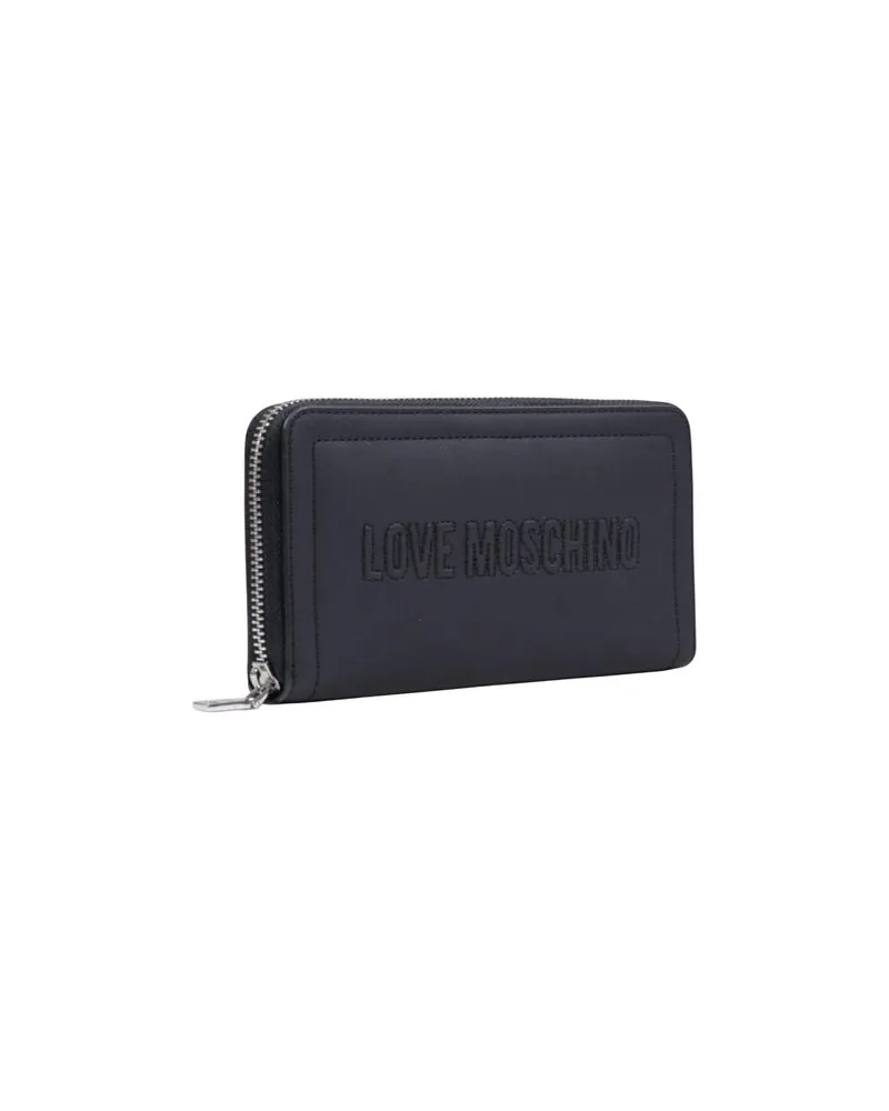 Moschino Women's Black Polyethylene Wallet Black