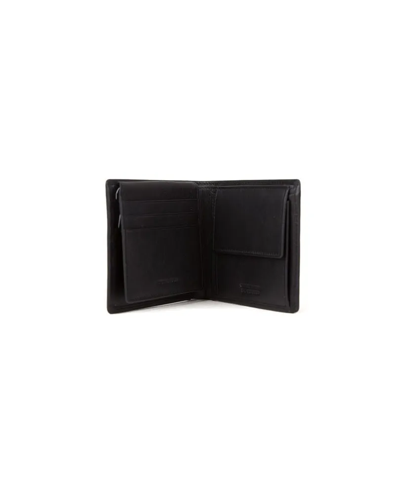 MOMO DESIGN Men's Wallet Black Polyurethane Bags Black