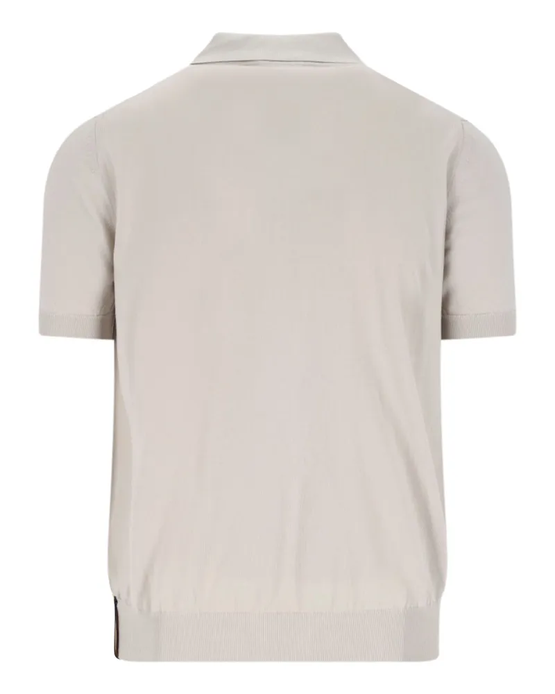 K-Way Men T-Shirts And Polos Beige Cotton Beige