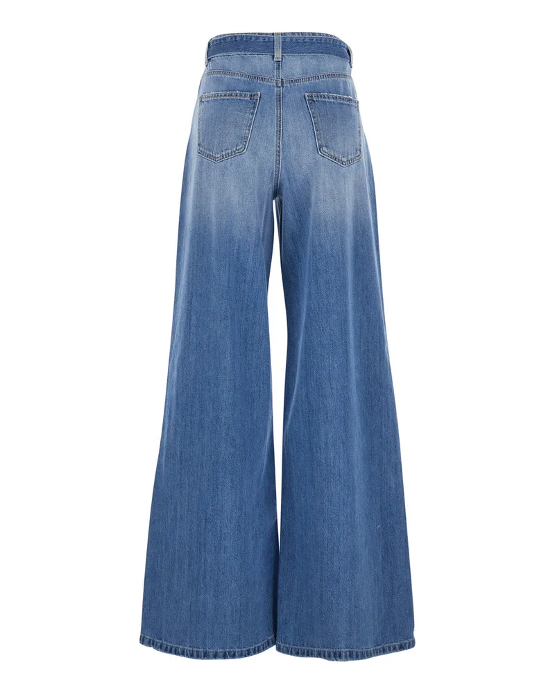 Twin-Set Women's Jeans Blue Denim Cotton Blue