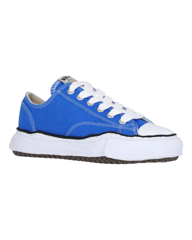 MIHARAYASUHIRO Unisex Sneakers Blue Upper: Cotton Blue
