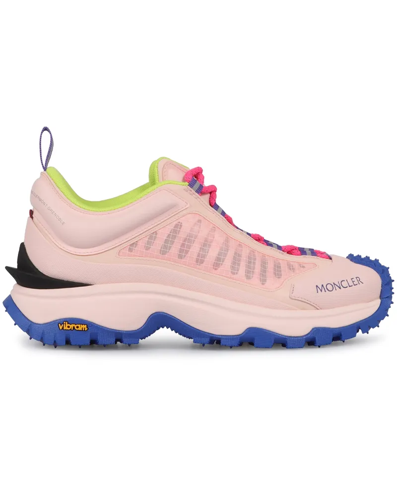 Moncler Women's Trailgrip Lite Low-Top Sneakers Pink Upper: Polyamide Trainers Pink