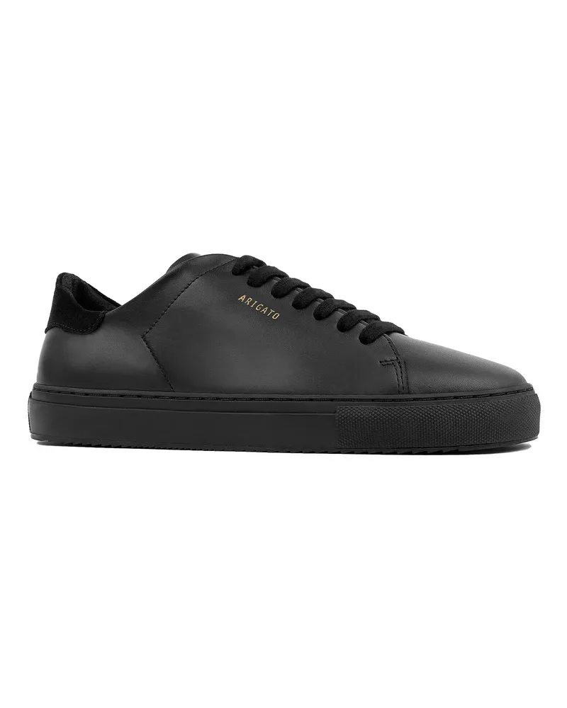 Axel Arigato Men's Sneakers Clean 90 Black Leather Upper: Leather; Sole: Rubber Trainers Black