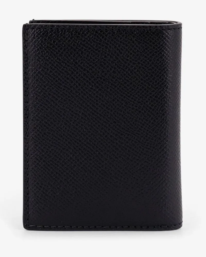 Tom Ford Men's Card Holder Black Leather Wallets & Cardholders Black
