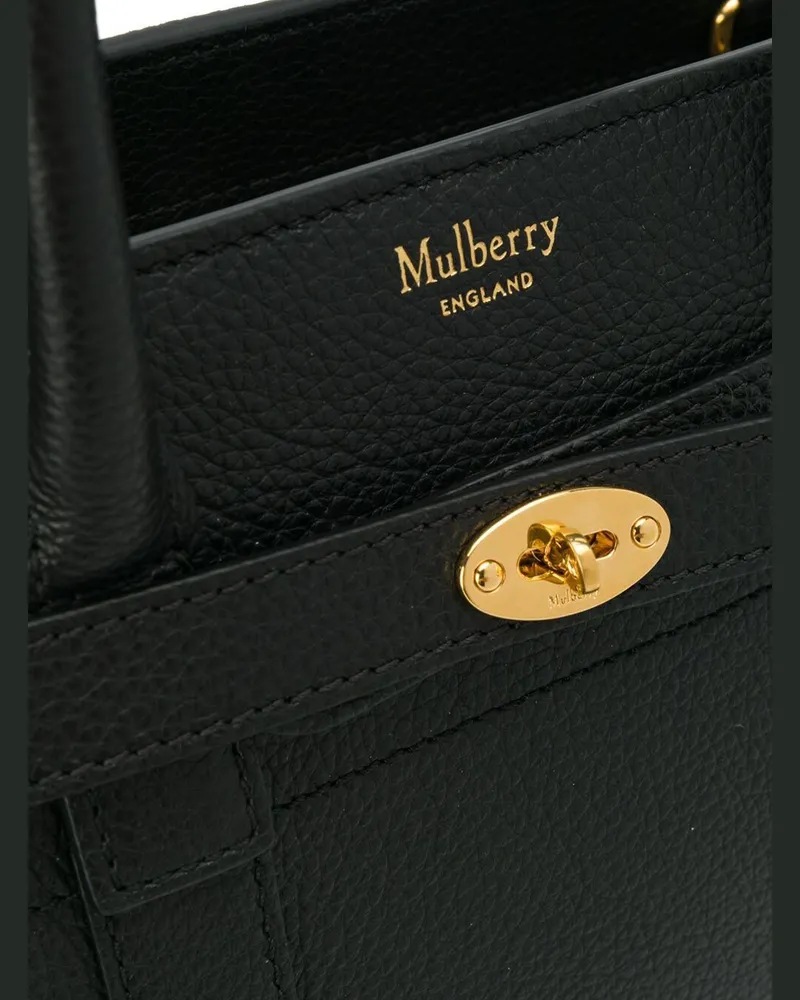 Mulberry Batswater Tote Bag — Black Black