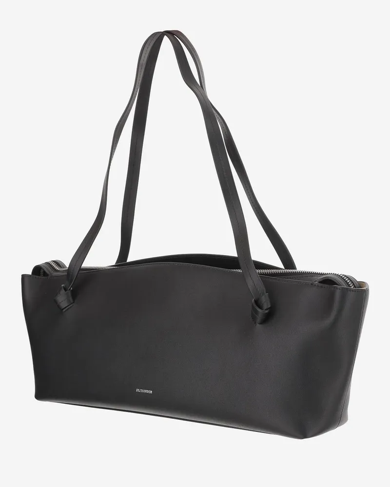 Jil Sander Women's Leather Bag Black Shoulder Black