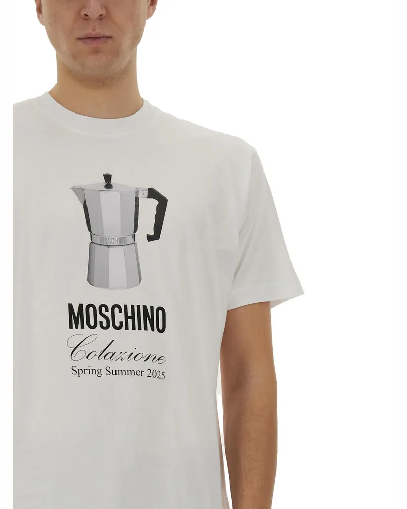 Moschino Breakfast T-Shirt — White White